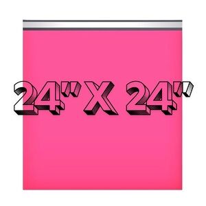 10 Pink Poly Mailer Bags 24x24 (Utility Use)